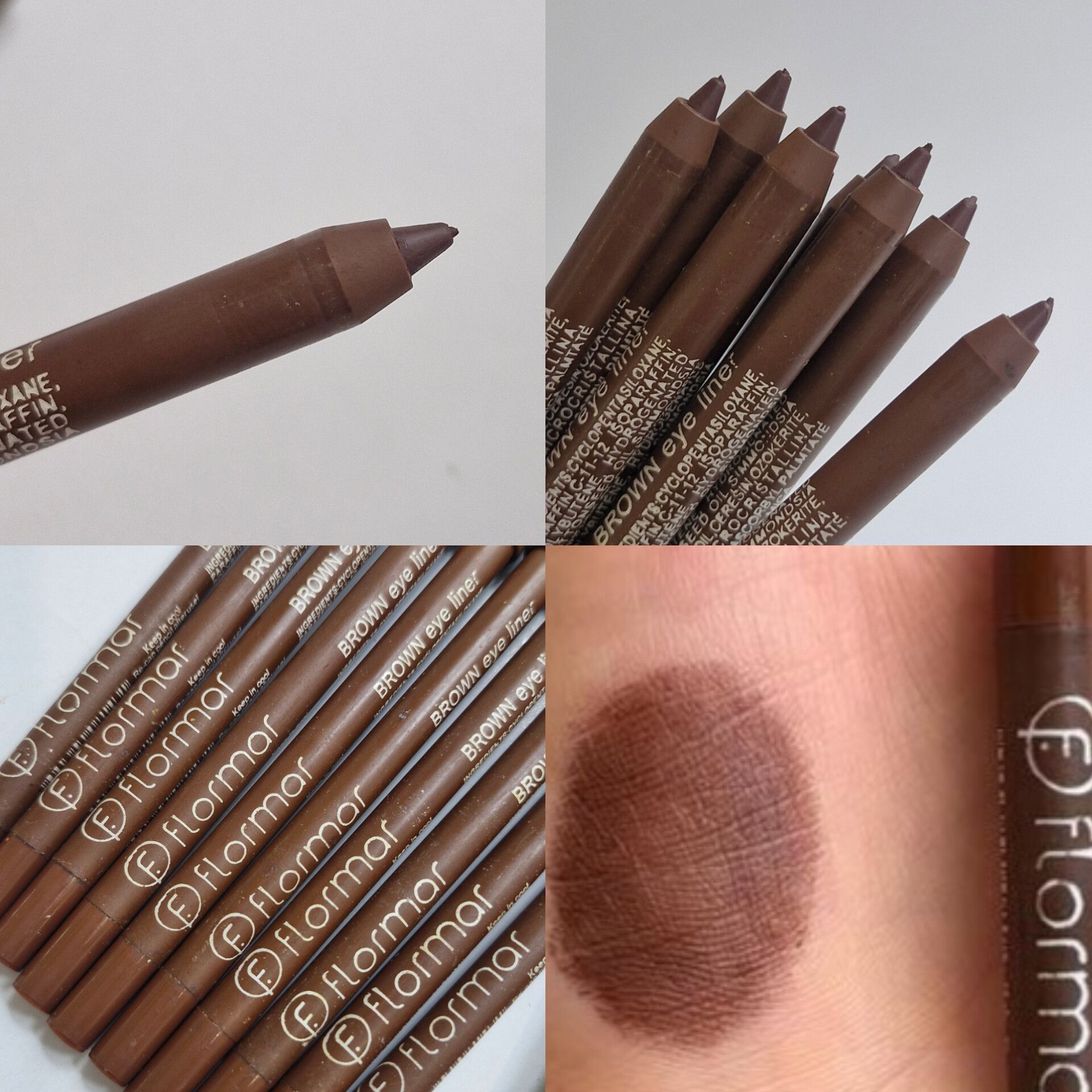 مداد چشم قهوه‌ای